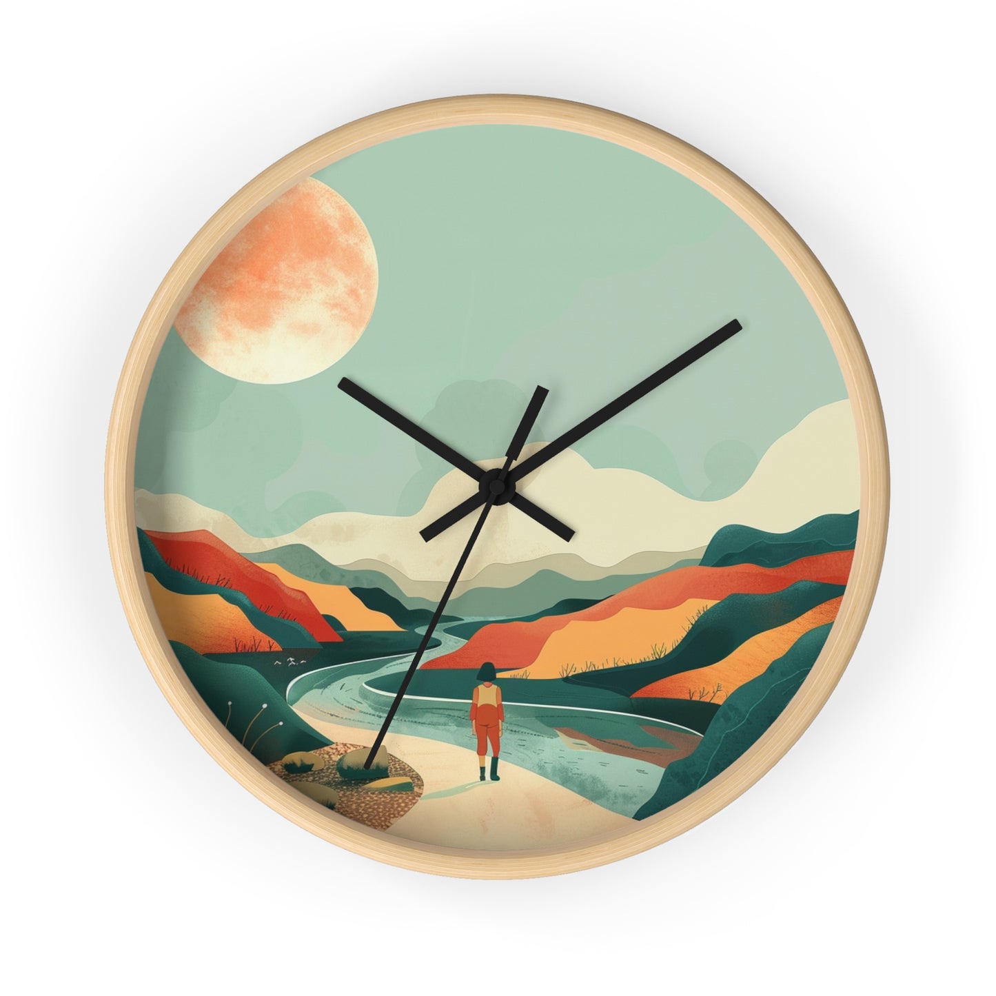 Wall Clock - Nature-Inspired Home Decor