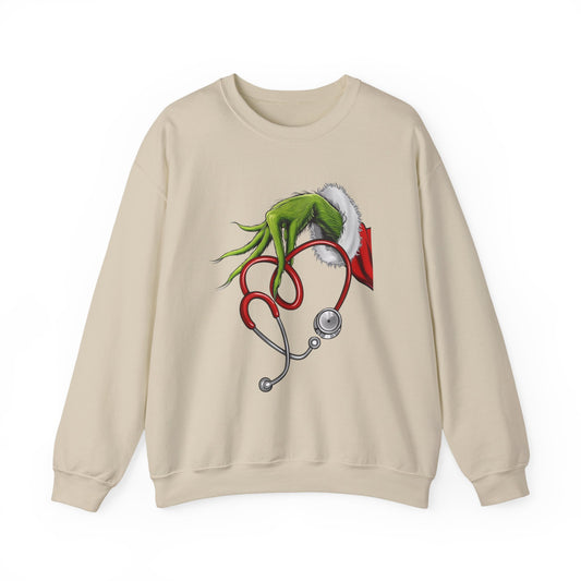 Unisex Crewneck Sweatshirt Funny  Christmas | Nurse | Doctor | Med Student gift