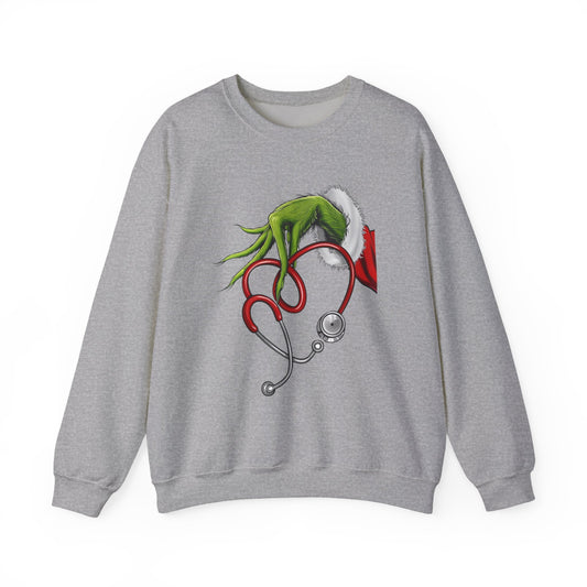 Unisex Crewneck Sweatshirt Funny  Christmas | Nurse | Doctor | Med Student gift