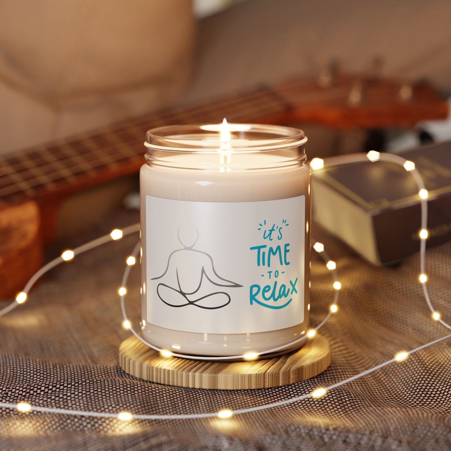 Relaxing Scented Soy Candle - Perfect for Mindfulness & Self-Care