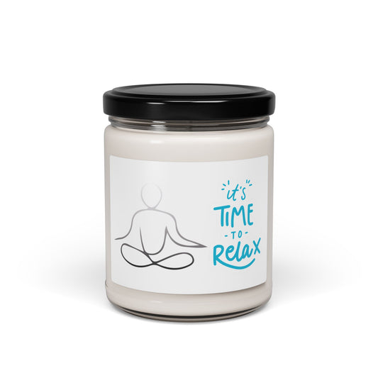 Relaxing Scented Soy Candle - Perfect for Mindfulness & Self-Care