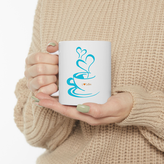 Inspirational Ceramic Mug - 11oz, Perfect Gift for Coffee Lovers